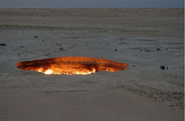 Дарваза - газовый кратер